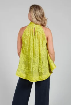 Beatrice B Tops^Fil Coupè Top in Apple Green