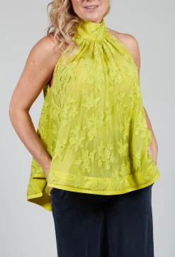 Beatrice B Tops^Fil Coupè Top in Apple Green