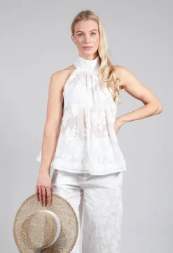Beatrice B Tops^Fil Coupè Top in White