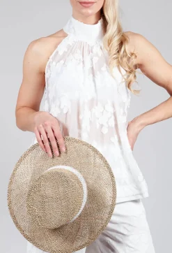 Beatrice B Tops^Fil Coupè Top in White