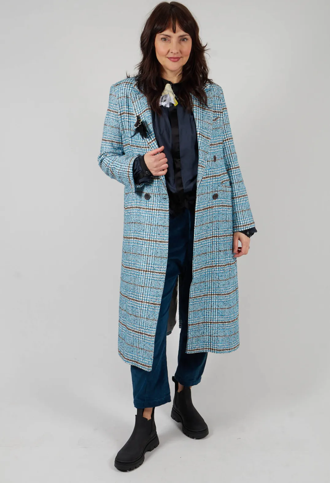 Umit Unal Trousers^Fine Cord Trousers in Blue