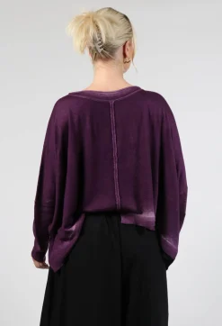 Moyuru Knitwear|Jumpers^Fine Knit Jumper in Purple