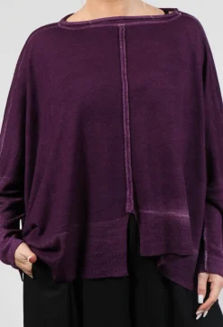 Moyuru Knitwear|Jumpers^Fine Knit Jumper in Purple