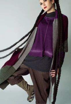 Moyuru Knitwear|Jumpers^Fine Knit Jumper in Purple