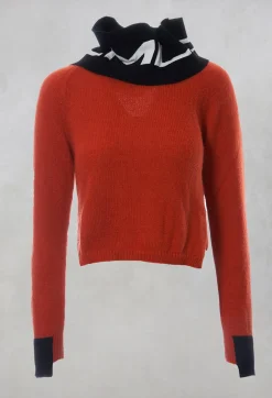 Malloni Jumpers^Fine Knit Jumper in Salgemma Orange
