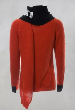 Malloni Jumpers^Fine Knit Jumper in Salgemma Orange