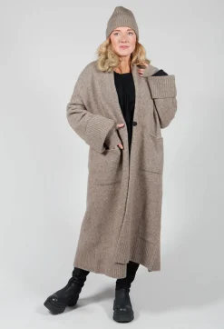 Isabel Benenato Gloves^Fingerless Gloves in Taupe
