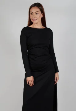 Beatrice B Dresses^Fit Dress in Black