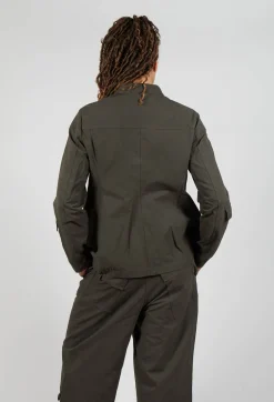 Rundholz Black Label Jackets^Fitted Button Through Utility Jacket in Jungle
