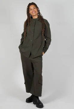 Rundholz Black Label Jackets^Fitted Button Through Utility Jacket in Jungle