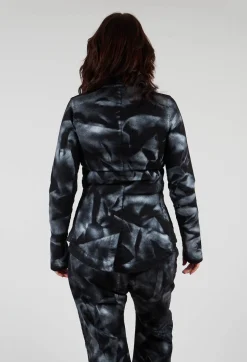 Pal Offner Jackets^Fitted Jacket in Black with Silver Finish