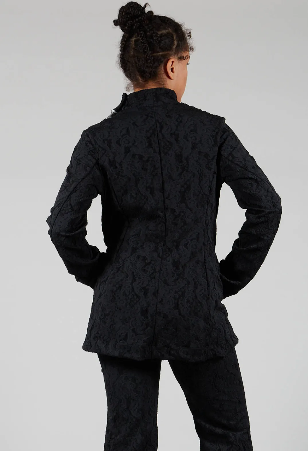 a_me Coats^Fla Coat in Black