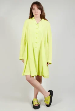 Rundholz Black Label Coats^Flared Hem Tailored Coat in Sun
