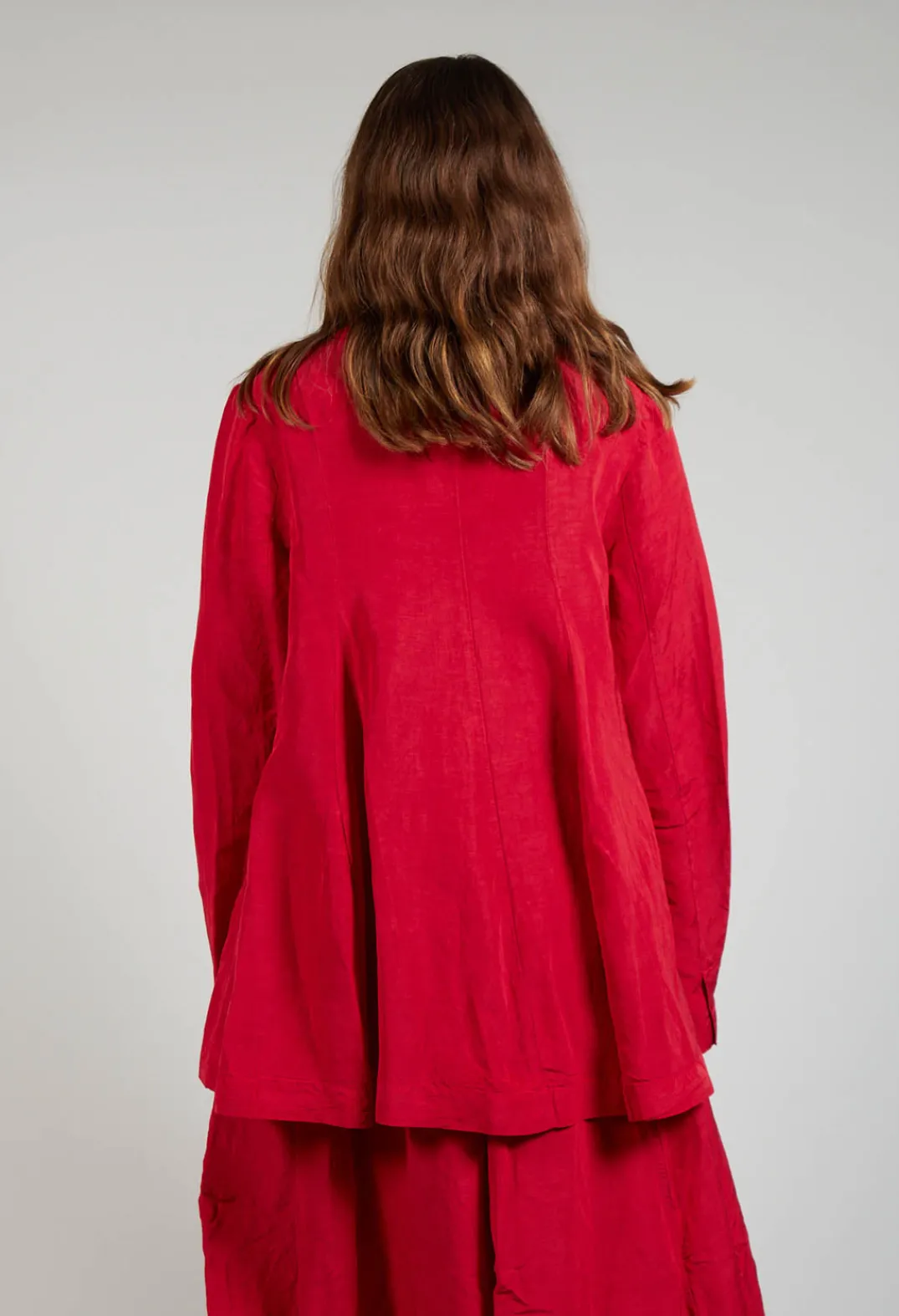 Rundholz Black Label Jackets^Flared Hem Tailored Jacket in Chili