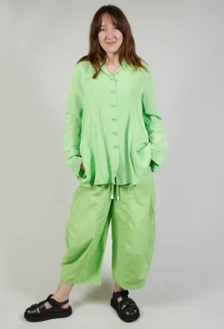 Rundholz Black Label Jackets^Flared Hem Tailored Jacket in Lime