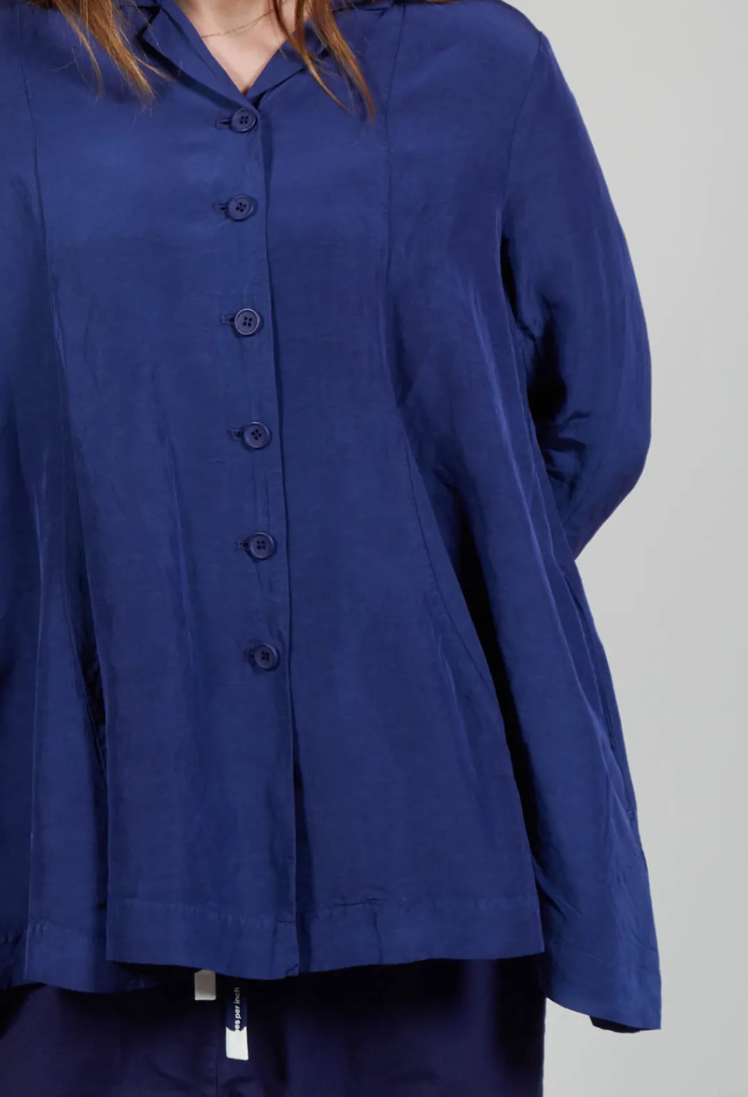 Rundholz Black Label Jackets^Flared Hem Tailored Jacket in Azur