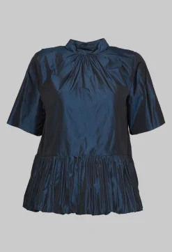 Beatrice B Shirts & Blouses^Flared Shape Shirt in Navy