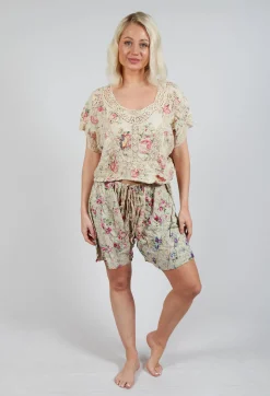 Magnolia Pearl Shorts^Floral Printed Khloe Shorts in Rosehip Tea