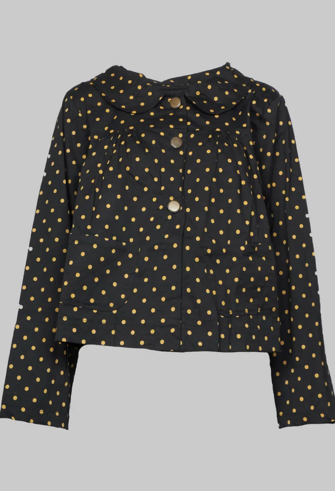 Les Ours Jackets^Florie Jacket in Large Spot Bronze