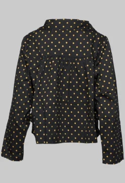 Les Ours Jackets^Florie Jacket in Large Spot Bronze