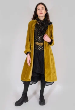 Les Ours Jackets^Florie Jacket in Large Spot Bronze