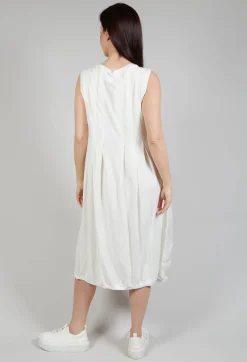 Rundholz Dip Dresses^Flower Print Babydoll Dress in Starwhite