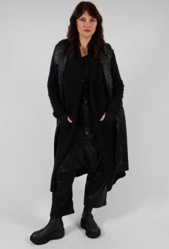 Pal Offner Tops^Fluid Asymmetric Vest in Black