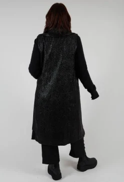 Pal Offner Tops^Fluid Asymmetric Vest in Black