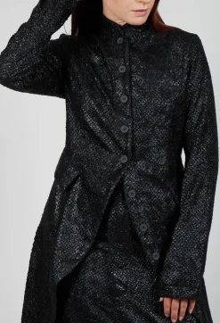 Pal Offner Coats^Fluid Penguin Coat in Black