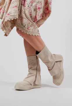 Lofina Boots^Foldover Boots in London Magnolia