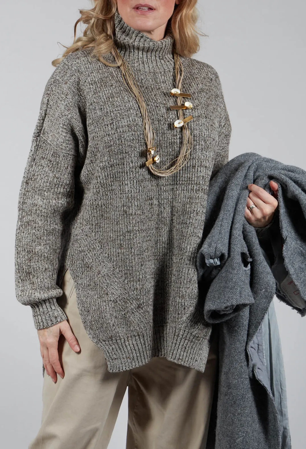 Malloni Jumpers^Formio Tricot Knitted Jumper in Multicolour