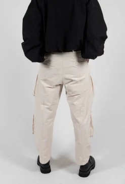 Bitte Kai Rand Trousers^Fukkura Poplin Pants with Tie-Strings in Beige