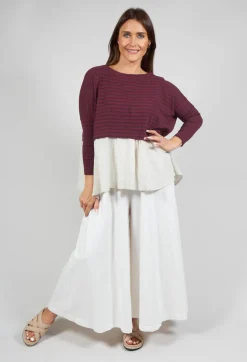 Mama B Jumpers^Fusto E Jumper in Vino