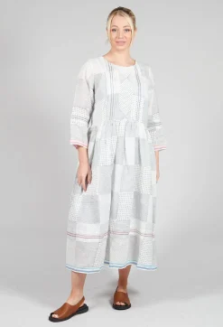 Eka Dresses^Gail Dress in Blue Multicolour