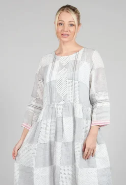 Eka Dresses^Gail Dress in Blue Multicolour