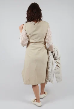 Rundholz Mainline Dresses^Gathered Dress in Bone
