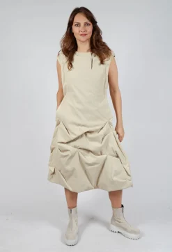 Rundholz Mainline Dresses^Gathered Dress in Bone