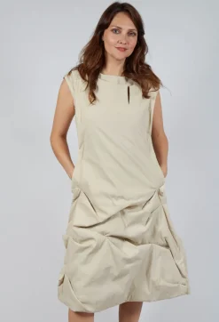 Rundholz Mainline Dresses^Gathered Dress in Bone