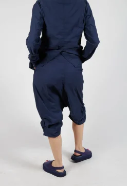 Rundholz Dip Trousers^Gathered Hem Cropped Trousers in Ink