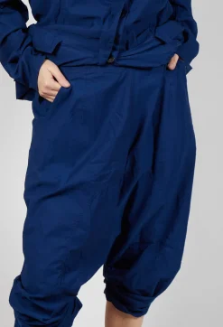 Rundholz Dip Trousers^Gathered Hem Cropped Trousers in Ocean