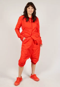 Rundholz Dip Trousers^Gathered Hem Cropped Trousers in Mandarine