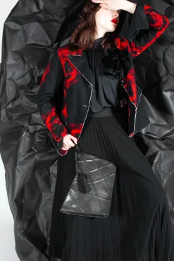Nostra Santissima Shirts & Blouses^Gathered Neckline Shirt in Black