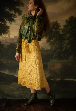 Masnada Skirts^Gav Skirt in Ocra