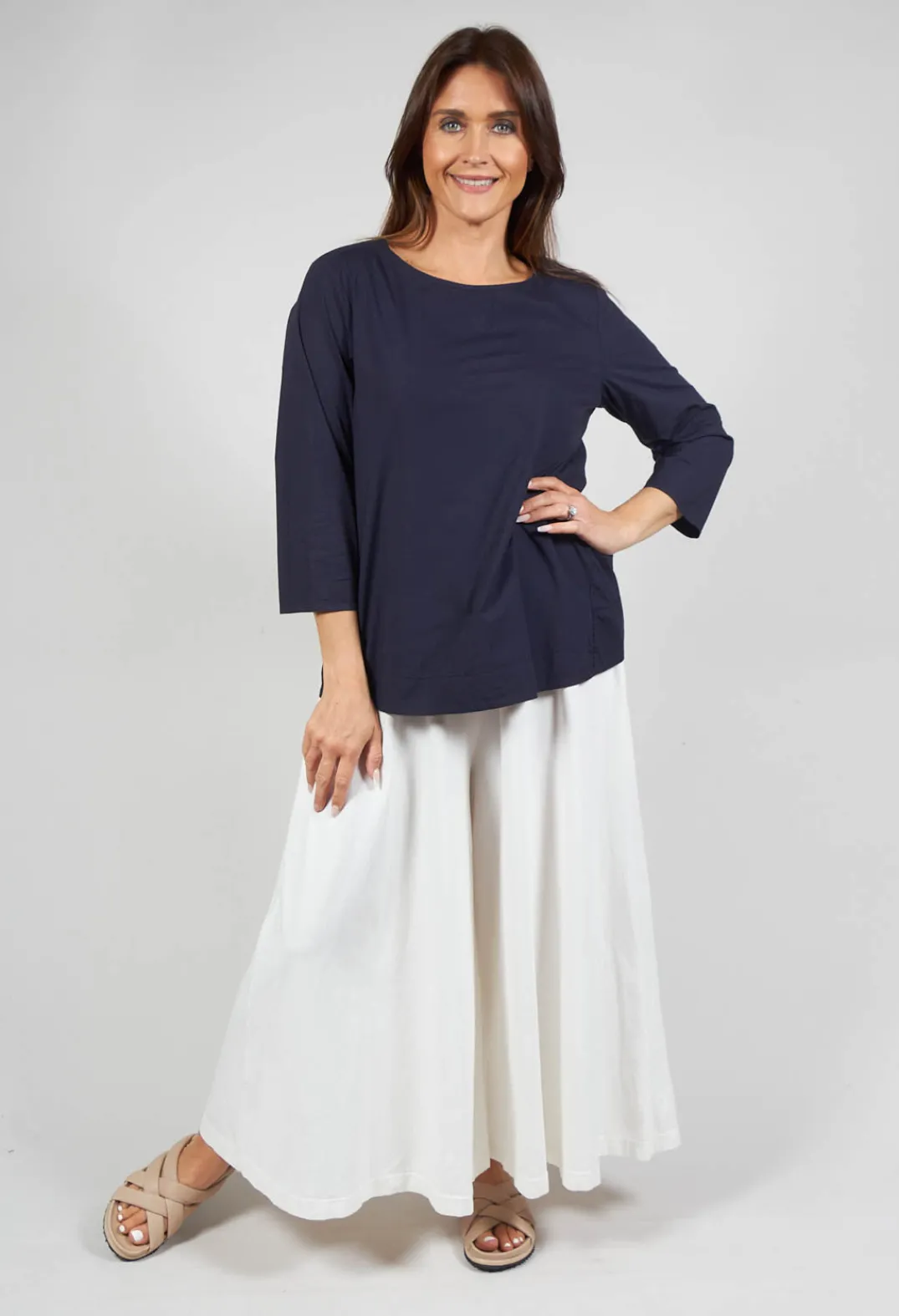 Mama B Shirts & Blouses^Gavi P Shirt in Blu
