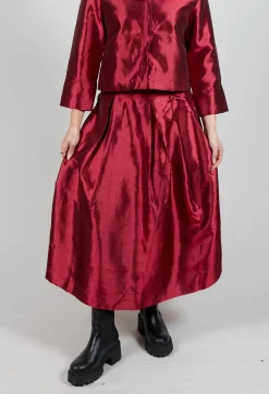 Rene Derhy Skirts^Gavina Skirt in Rouge