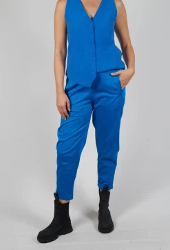 Elemente Clemente Trousers^Geisha Long Trousers in Cobalt