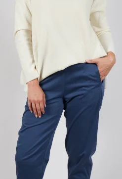 Elemente Clemente Trousers^Geisha Long Trousers in Dark Night