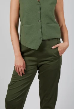 Elemente Clemente Trousers^Geisha Long Trousers in Khaki