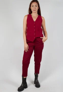 Elemente Clemente Trousers^Geishan Trousers in Scarlet