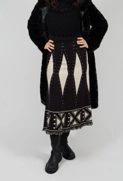 Rene Derhy Skirts^Gelsomina Skirt in Noir